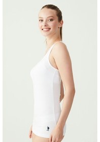 Resim U.S. Polo Assn. Kadın Beyaz Sporcu Atlet 66001 