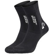 Resim Agoodshop Neopren Wetsuit Çoraplar Plaj Su Sıcak Kum Koruma Çorapları Siyah Xl Için 
