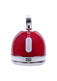 Resim Berghoff Gem Retro 1.7 Litre Kırmızı Yuvarlak Su Isıtıcısı Kırmı 