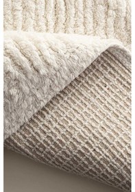 Resim Ecocotton Rita Krem 2'li %100 Karde Pamuk Banyo Paspas Seti Krem 