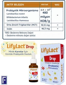 Resim Lifylact Probiyotik Damla 10 ML 