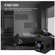 Resim Springsun Video Kamera 1080p Mini Kamera Video Kamera Full Hd Video Kamera 155 Geniş Açı 