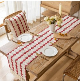 Resim Noel Havlusu Nakış Masa Bayrağı For 33x122cm Noel Ağı Diğer For 33x153cm 