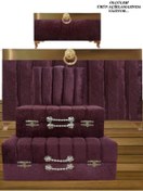 Resim Sonem Çeyiz Sandık Gelin Damat Bavul Çanta Nişan Çeyiz Sandığı 5li 0576 
