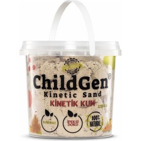 Resim Childgen Doğal Kinetik Kum 1 Kg Naturel 2 Adet Kahverengi 