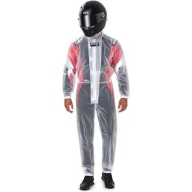 Resim Sparco T1 Evo Yarış Xl Şeffaf Yağmurluk Motor Tulum 