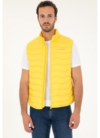 Resim U.s. Polo Assn. Erkek Sarı Yelek Dokuma 50280831-vr044 Sarı 