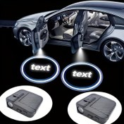 Resim 2 adet LED Hoş Geldiniz Lambası Projeektörü için Araba Kapısı, HD Kibarlık Işığı, Hayalet Gölge Emblemsi, for Chevrolet, for Dodge, for Nissan, for Toyota, for Ford, for Hyundai, for Honda, for Kia, Opel ile Uyumlu, Pille Çalışan, 36V Maks, Pil Dahil Değil 