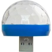 Resim HBLHC 10 Adet Sıcak Satış Altı Renk Kristal Ampul Sihirli Top Küçük Renkli Işık Mini USB Ses Kontrolü Mantar Işık LED Araba Kullanıcı Dışında (Yurt Dışından) 