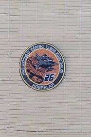 Resim İZMİR ASKERİ MALZEME 2.ci astsubay ogrenci tabur komutanligi kobralar 25 arma patch pec 