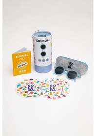 Resim Soleda 3-6 Yaş Çocuk Güneş Gözlüğü Sky Blue 