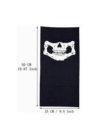 Resim Mey İthalat Motorcu Boyunluk Baf Buff Bandana 25x48 Cm Model 7 Çok Renkli 