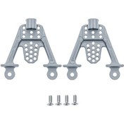 Resim Novahub Scx10 Rc Araçlar İçin 4 Adet Çinko Alaşımlı Süspansiyon Kule Braketi - Amortisör Kulesi Halka 