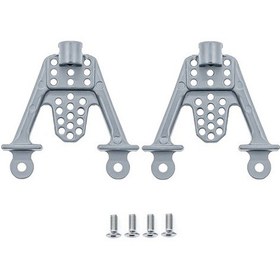 Resim Novahub Scx10 Rc Araçlar İçin 4 Adet Çinko Alaşımlı Süspansiyon Kule Braketi - Amortisör Kulesi Halka 