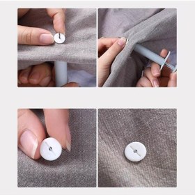 Resim Nevresim Yorgan Kılıfı Sabitleme Seti Yatak Yorgan Çarşaf Kaydırm 