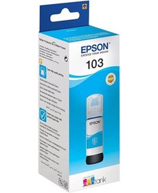 Resim Epson T00s24a 103 Cyan Mavi Şişe Mürekkep 