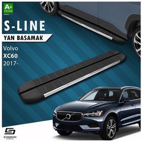 Resim S-dizayn Volvo Xc60 2 S-line Krom Yan Basamak 193 Cm 2017-2023 A+ Kalite 