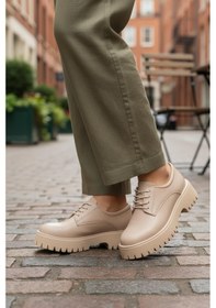 Resim Ayakmod 572451 Z Bej Cilt Kadın Günlük Ayakkabı Bej 