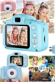 Resim Favors Çocuklar Için Dijital Fotoğraf Makinesi Fotoğraf Ve Video Çeken Mini Pembe 