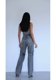 Resim Urban Flex Denim Pantolon Jeans Gri 