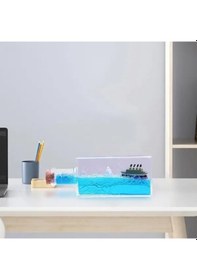 Resim Uslucan Alışveriş Batmayan Gemi Şişe Akvaryum 