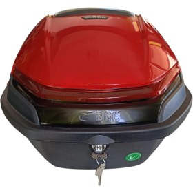 Resim 33 Lt Kırmızı-Siyah Motosiklet Çantası 