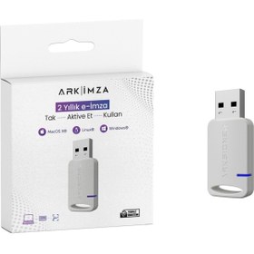 Resim ArkSigner ARKİMZA E-İMZA 2 YILLIK KOLAY KURULUM ÜCRETSİZ TEKNİK DESTEK E-DEVLET AKTİVASYONU 