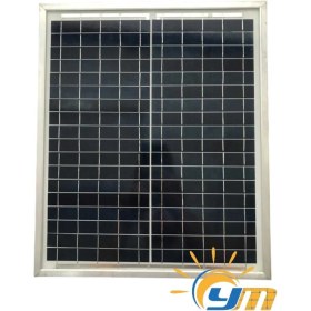 Resim Yüzüak 25W Monokristal Güneş Paneli 