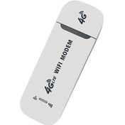 Resim 4g Lte Kablosuz Yönlendirici Usb Dongle Taşınabilir Mobil Wifi Modem Sopa 4g White B 