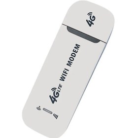 Resim 4g Lte Kablosuz Yönlendirici Usb Dongle Taşınabilir Mobil Wifi Modem Sopa 4g White B 