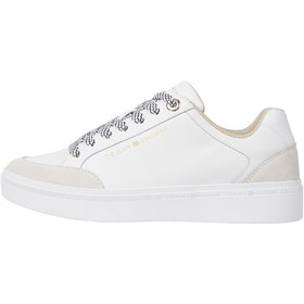 Resim Tommy Hilfiger Beyaz Kadın Sneaker FW0FW07683YBS 