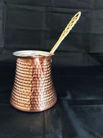 Resim Cezve 7 No 7 Fincanlık Bakır 