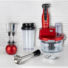 Resim TEFAL 4 Bıçaklı Blender Mutfak Robotu Seti - 1,5 Litre Geniş Hazne - Üstün Performans 