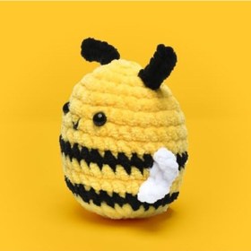 Resim Arı Amigurumi Tığ Kiti Örgü Seti 
