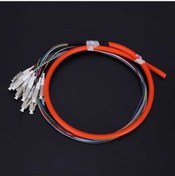 Resim Besthome1 12 Çekirdekli Multimode Optik Kablo Bağlantısı Lc Upc Arayüz 62.5/125mm Pvc Halkalı Ağ Sistemleri İçin 