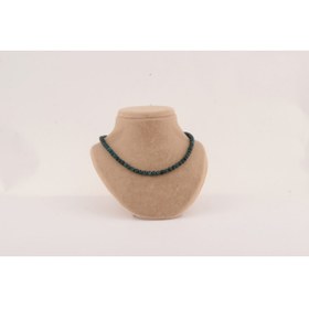 Resim OSMANLI DEĞERLİ TAŞ Sertifikalı Apatit 6mm Kolye (DÜĞÜMSÜZ) 