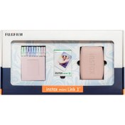 Resim Instax Mini Link 3 Pembe Akıllı Telefon Yazıcısı Bundle Box 