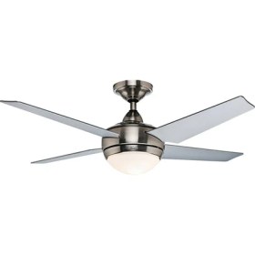 Resim Hunter New Sonic Fırçalanmış Nikel - 132 Cm. Aydınlatmalı ve Uzaktan Kumandalı Tavan Vantilatörü 