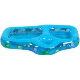 Resim Altis A-788 Çocuk Bebek Şişme Plaj Havuzu 3 Bölmeli 90x60x13 CM Çok Renkli 