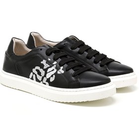 Resim Sneaker Günlük Kadın Mar-25y-209-6348 John May Siyah Siyah 