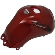 Resim Mondial 125 Mh Drift Yakıt Benzin Deposu Kırmızı 