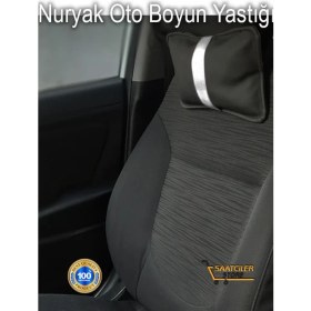 Resim Mondeo 2000-2006 Oto Koltuk Beyaz Şerit Boyun Yastığı 2 Adet 