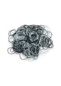 Resim Ekoset 500 Adet Siyah Beyaz Para Lastiği 70 MM 