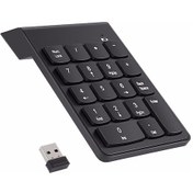 Resim numerik keypad usb 2.0 kablolu mini numerik keypad18 tuşlu 