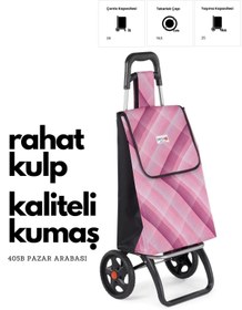 Resim Perilla Pazar Arabası Royal Dm-405B - Renkli 