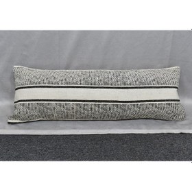 Resim Zehra Abla Halı Yeni El Dokuma Dekoratif Lumbar Kilim Kırlent Yastık Kılıfı 6221 