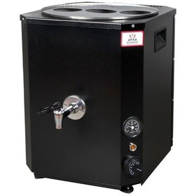 Resim Anka Yeni Nesil Çay Makinası 3 Demlikli 35 Litre Siyah 