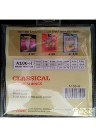 Resim Alice A-106H Klasik Gitar Takım Tel Hard Tansion 
