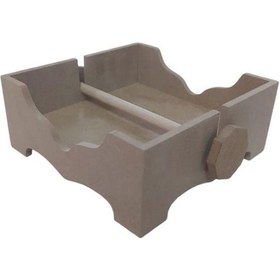 Resim Ahşap Peçetelik 20x18cm 