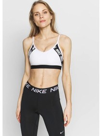 Resim Nike Bra Indy Light Support Sporcu Sütyeni Beyaz 